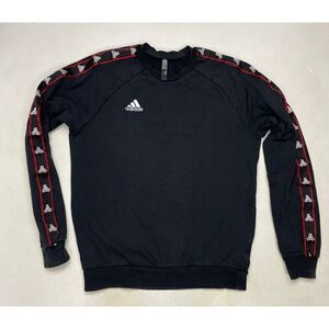 Adidas Tango Logo Crewneck Sweatshirt Men Large Black DP2719